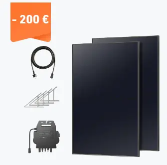 Anker SOLIX kit solaire Plug&Play (890 W) avec supports de fixation au sol